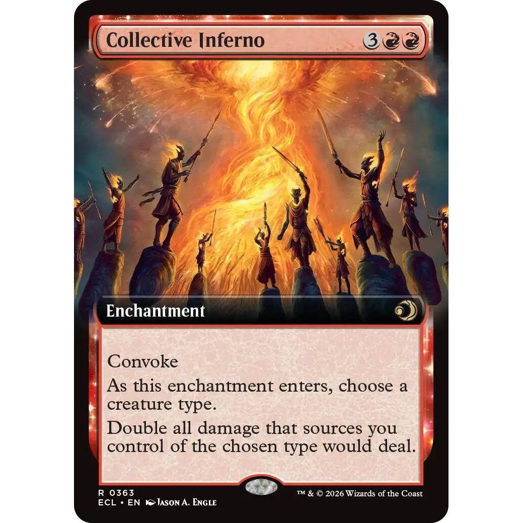 Collective Inferno (Extended Art) (363) (Lorwyn Eclipsed) - PokeBox USA