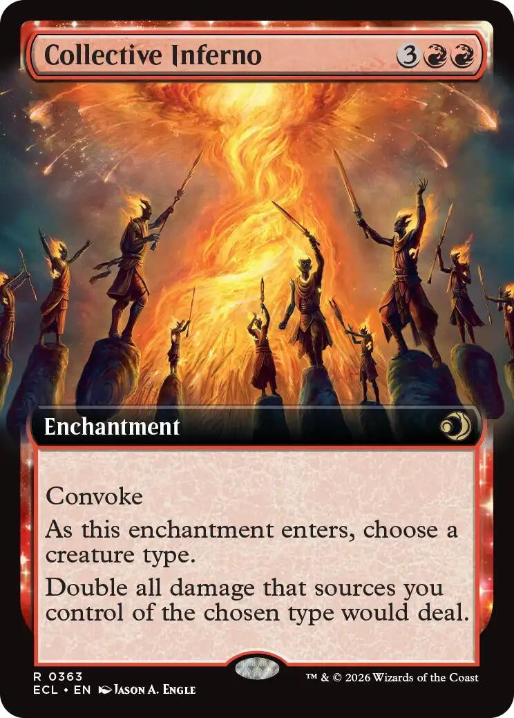 Collective Inferno (Extended Art) (363) (Lorwyn Eclipsed) - PokeBox USA