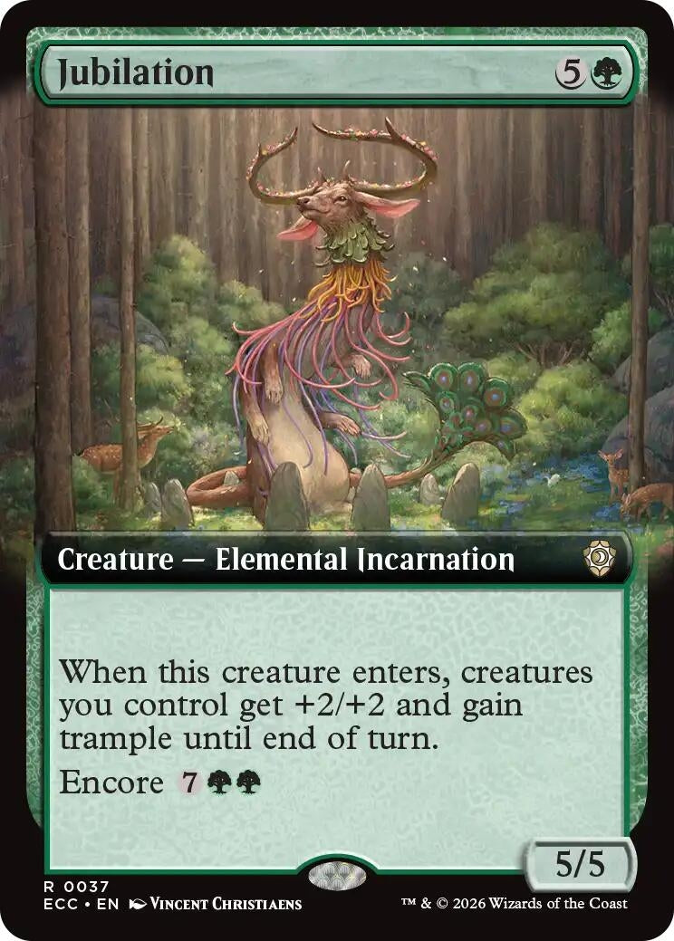 Jubilation (Extended Art) (37) (Lorwyn Eclipsed)