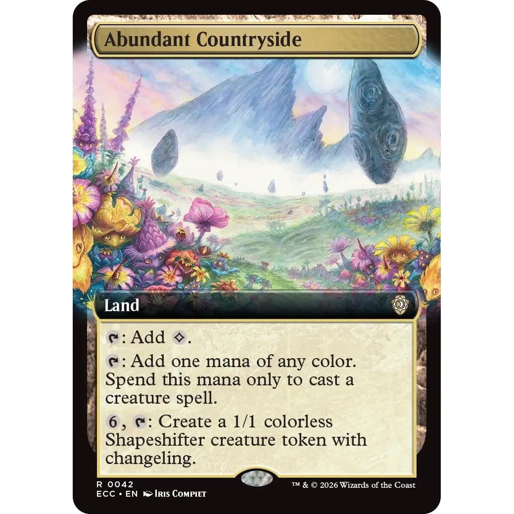 Abundant Countryside (Extended Art) (42) (Lorwyn Eclipsed) - PokeBox USA