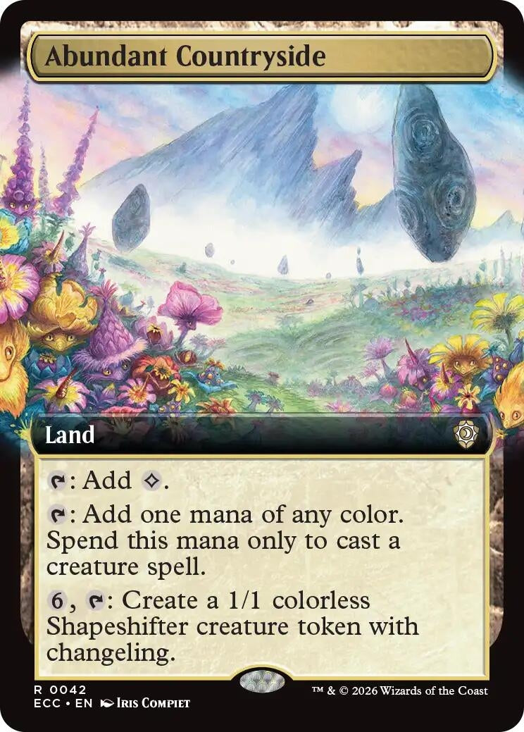 Abundant Countryside (Extended Art) (42) (Lorwyn Eclipsed) - PokeBox USA