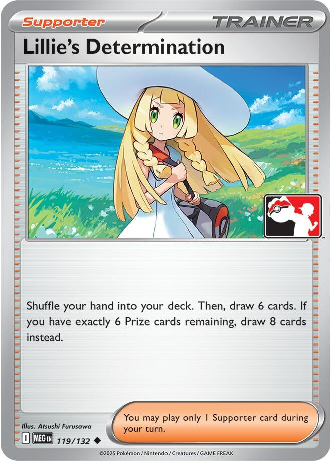 Image for Lillie's Determination (119/132) (Prize Pack Series Cards) - Pokemon
