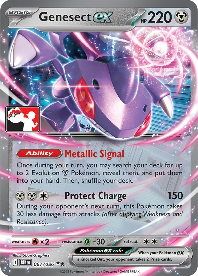 Image for Genesect ex (067/086) (Prize Pack Series Cards) - Pokemon
