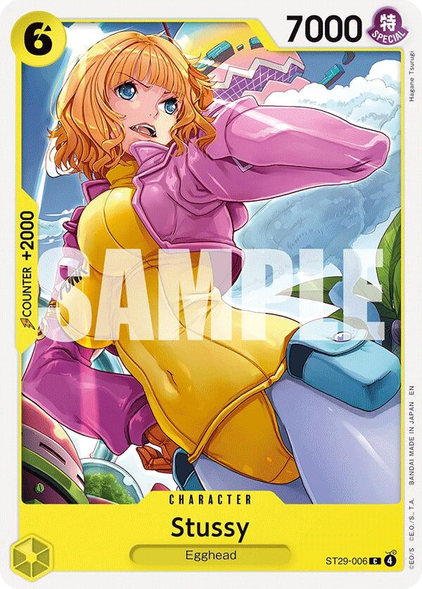 Image for Stussy (ST29-006) (Starter Deck 29: Egghead) (ST-29) - One Piece Card Game