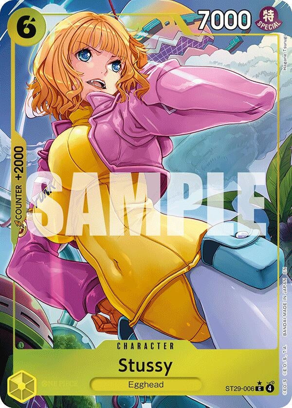 Image for Stussy (Full Art) (ST29-006) (Starter Deck 29: Egghead) (ST-29) - One Piece Card Game