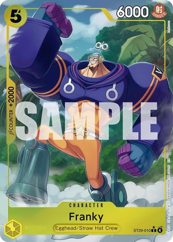 Image for Franky (Full Art) (ST29-010) (Starter Deck 29: Egghead) (ST-29) - One Piece Card Game
