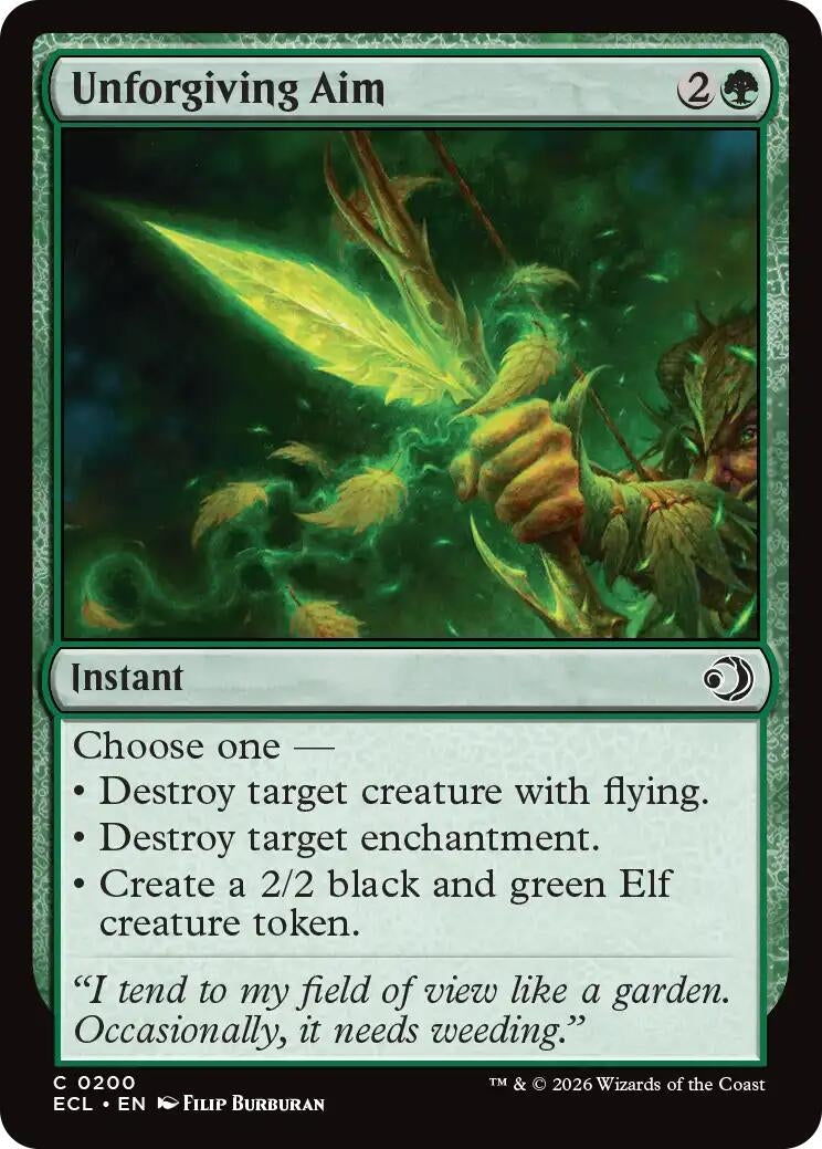 Unforgiving Aim (200) (Lorwyn Eclipsed)