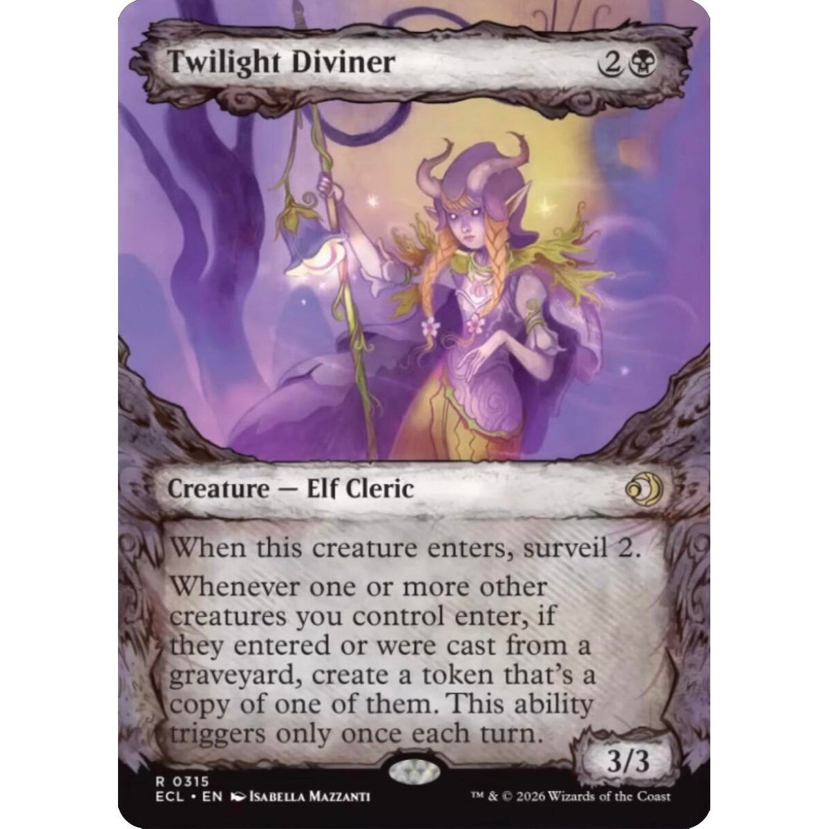 Twilight Diviner (Showcase) (315) (Lorwyn Eclipsed) - PokeBox USA