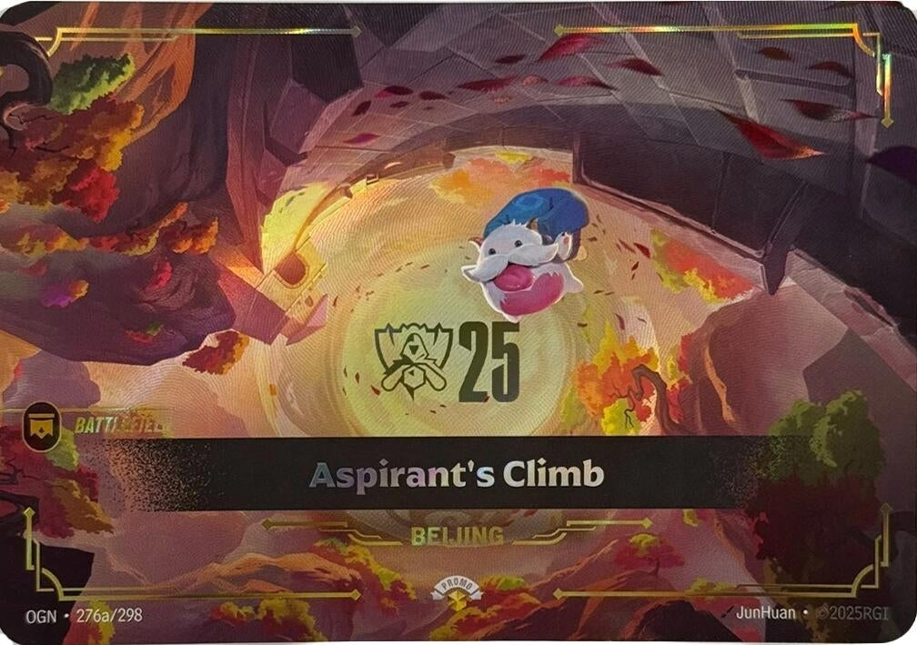 Image for Aspirant's Climb (276a/298) (Riftbound Promotional Cards) (PR) - Riftbound: League of Legends Trading Card Game