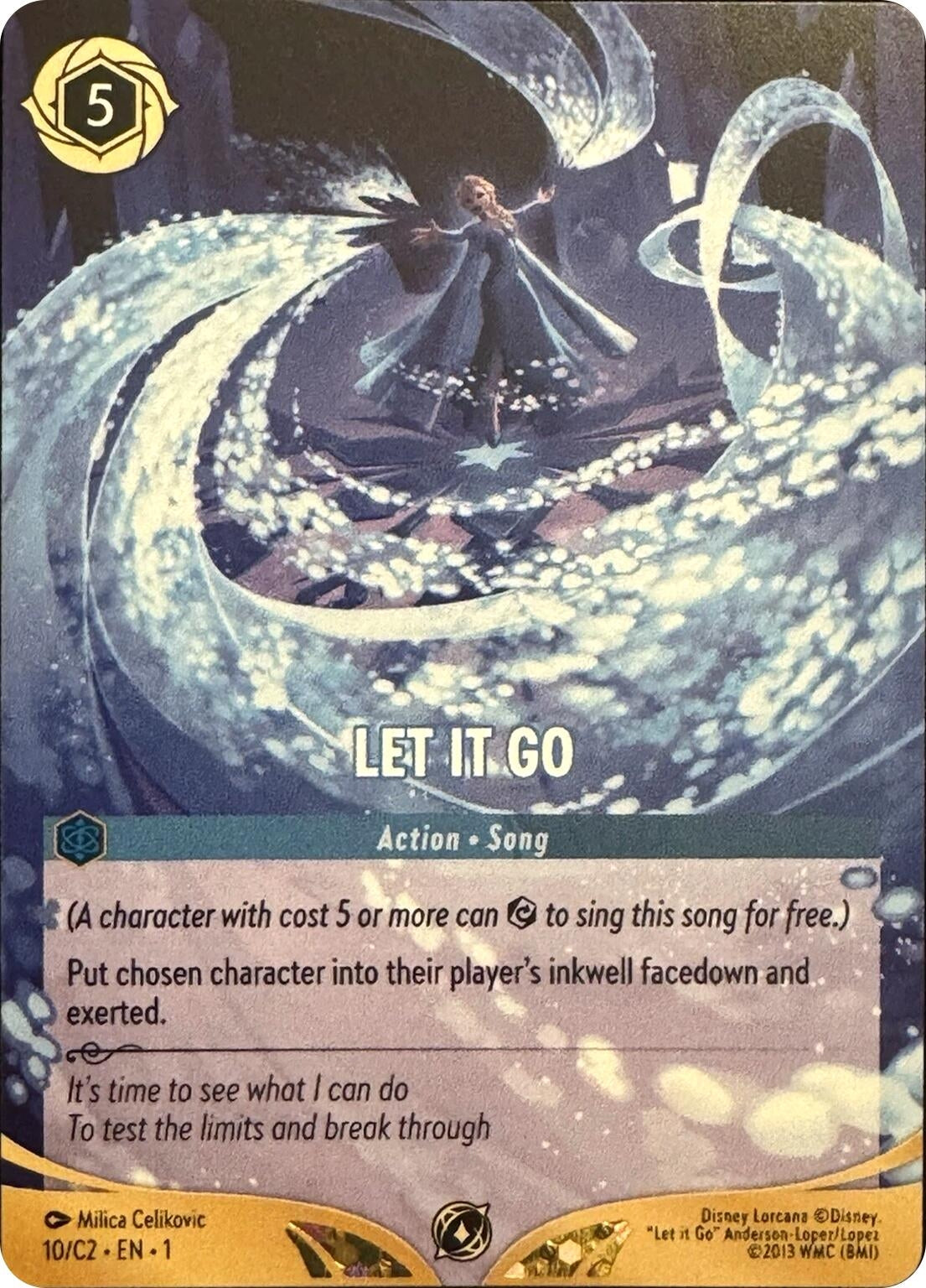 Image for Let It Go (Disney Lorcana Challenge) (10) (Disney Lorcana Promo Cards) (DLPC) - Disney Lorcana