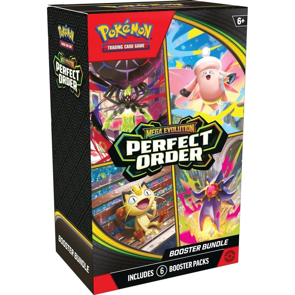 Pokemon TCG: Mega Evolution ME03 - Perfect Order Booster Bundle - PokeBox USA