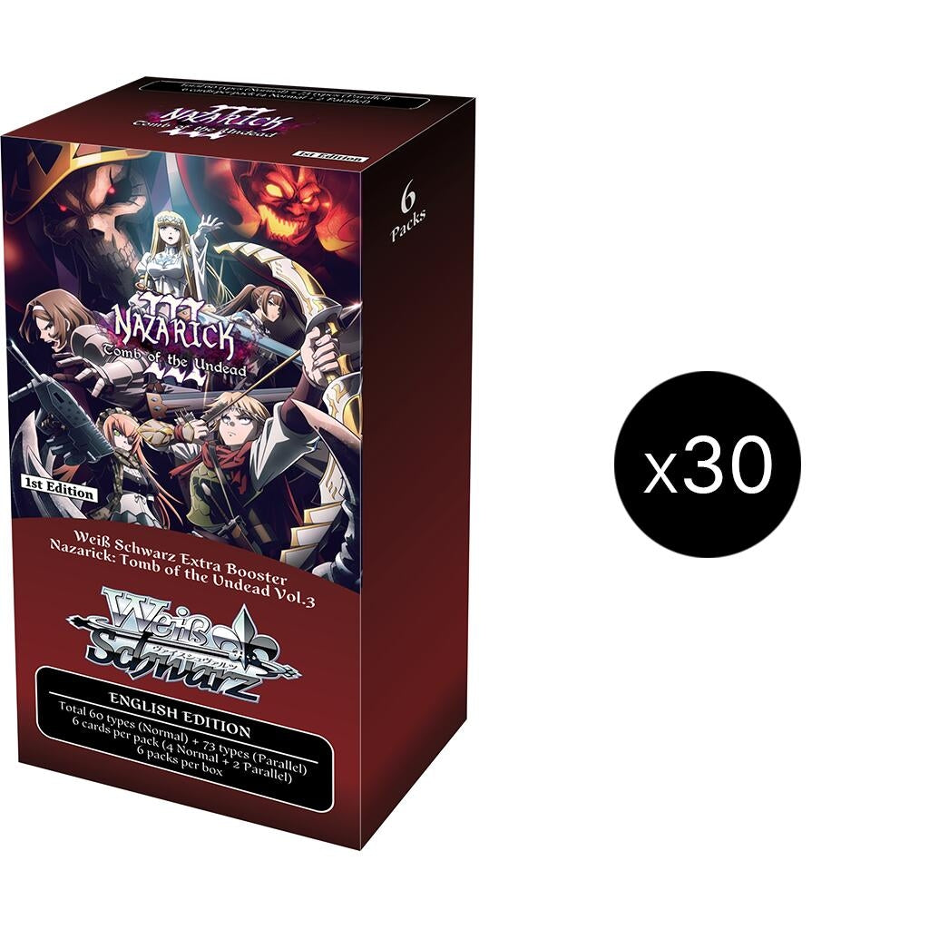Image for Nazarick: Tomb of the Undead Vol.3 Extra Booster Box Case - Weiss Schwarz
