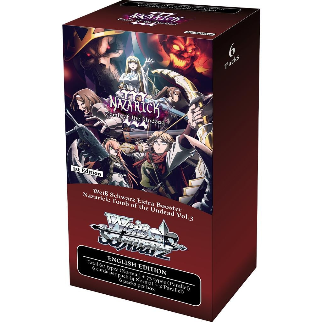 Image for Nazarick: Tomb of the Undead Vol.3 Extra Booster Box - Weiss Schwarz