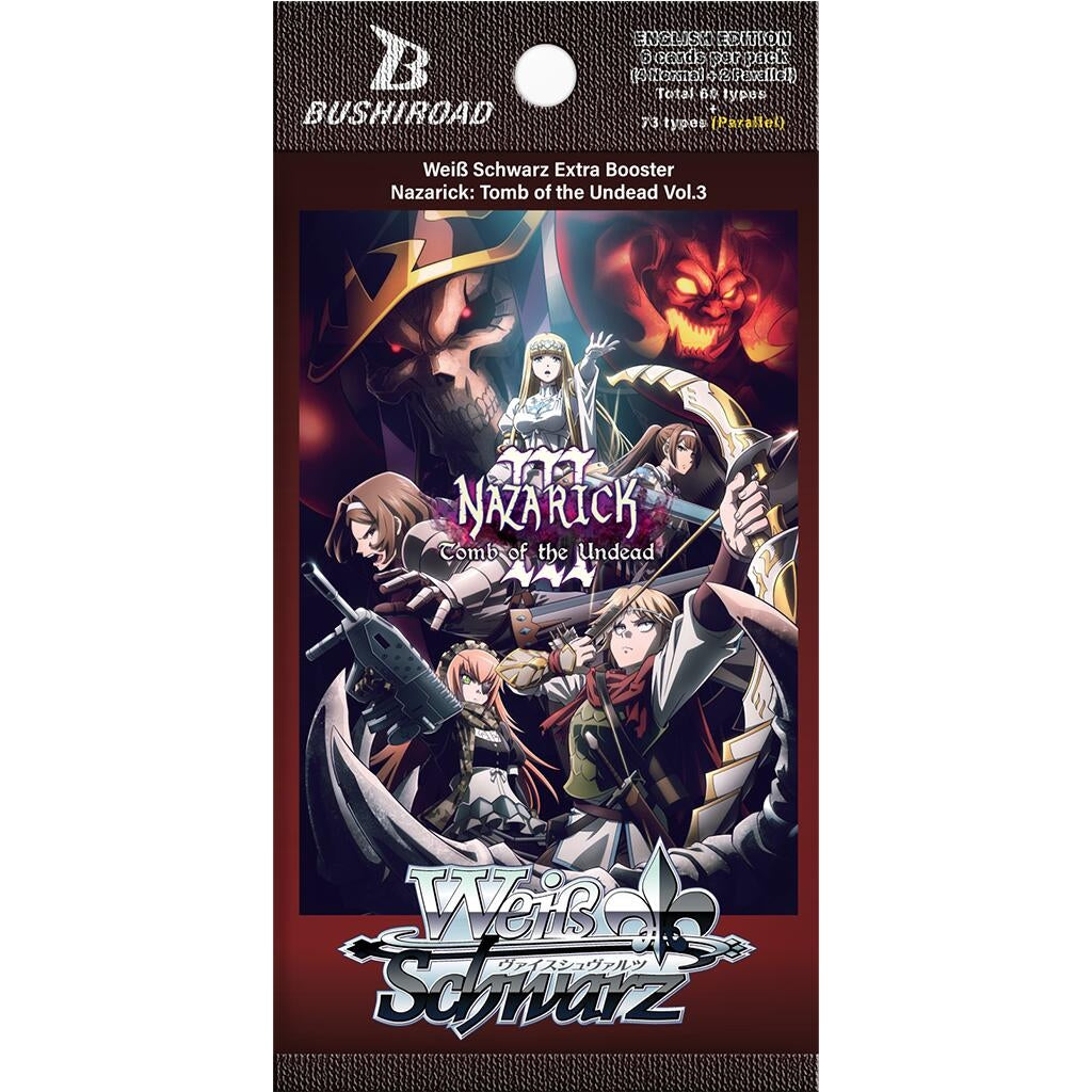 Image for Nazarick: Tomb of the Undead Vol.3 Extra Booster Pack - Weiss Schwarz