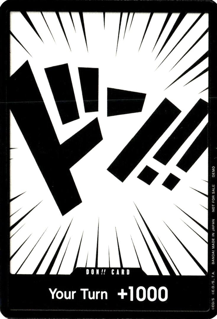 Image for DON!! Card (One Piece Demo Deck Cards) (OP-DD) - One Piece Card Game