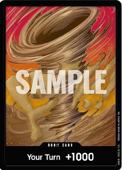 Image for DON!! Card (Crocodile) (Double Pack Set Vol. 9) (The Azure Sea's Seven) (OP14) - One Piece Card Game