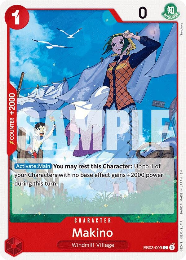 Image for Makino (EB03-009) (Extra Booster: One Piece Heroines Edition) (EB-03) - One Piece Card Game