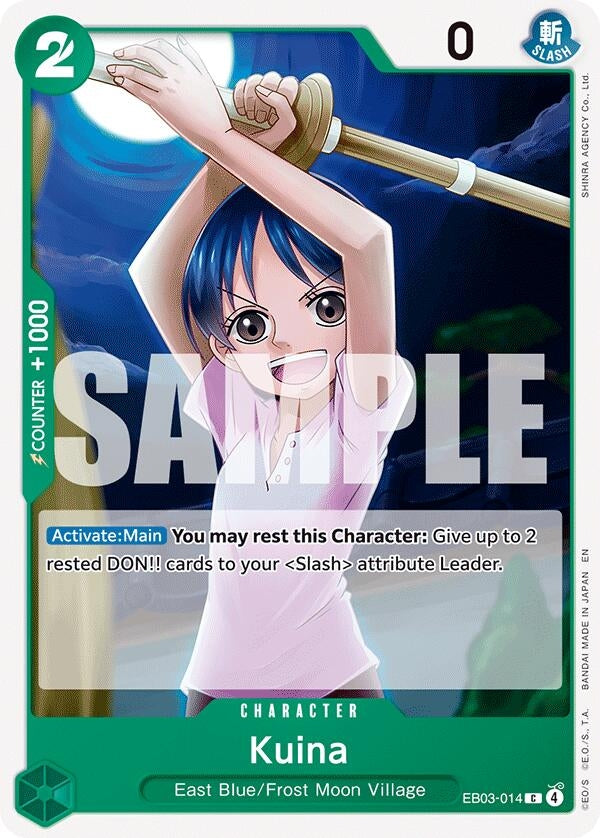 Image for Kuina (EB03-014) (Extra Booster: One Piece Heroines Edition) (EB-03) - One Piece Card Game