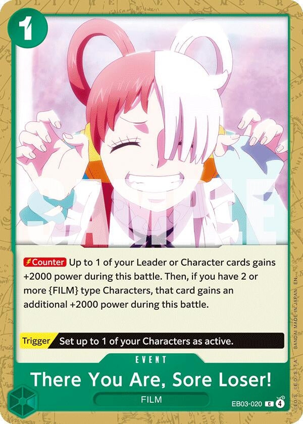 Image for There You Are, Sore Loser! (EB03-020) (Extra Booster: One Piece Heroines Edition) (EB-03) - One Piece Card Game