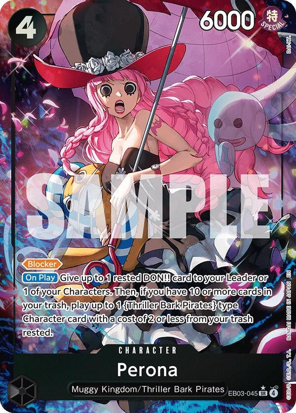 Image for Perona (045) (Alternate Art) (EB03-045) (Extra Booster: One Piece Heroines Edition) (EB-03) - One Piece Card Game