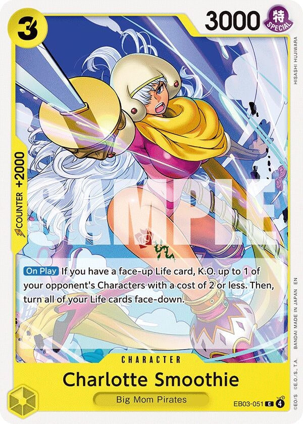 Image for Charlotte Smoothie (EB03-051) (Extra Booster: One Piece Heroines Edition) (EB-03) - One Piece Card Game