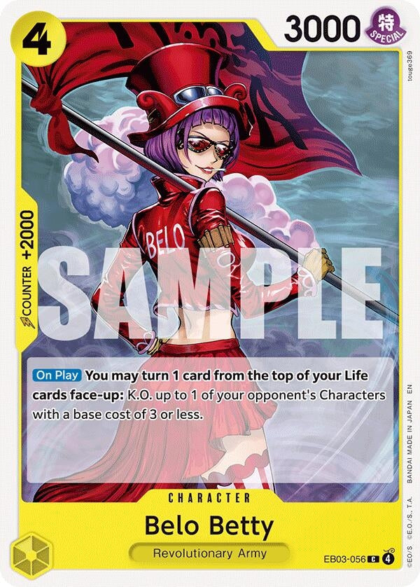 Image for Belo Betty (EB03-056) (Extra Booster: One Piece Heroines Edition) (EB-03) - One Piece Card Game