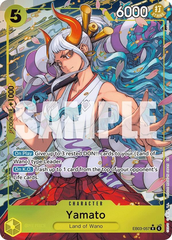Image for Yamato (Alternate Art) (EB03-057) (Extra Booster: One Piece Heroines Edition) (EB-03) - One Piece Card Game