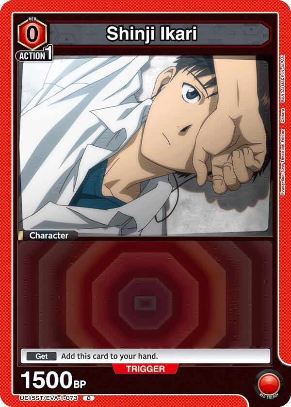 Image for Shinji Ikari (073) (UE15ST/EVA-1-073) (UE15ST: Evangelion: New Theatrical Edition Starter Deck) (UE15ST) - Union Arena