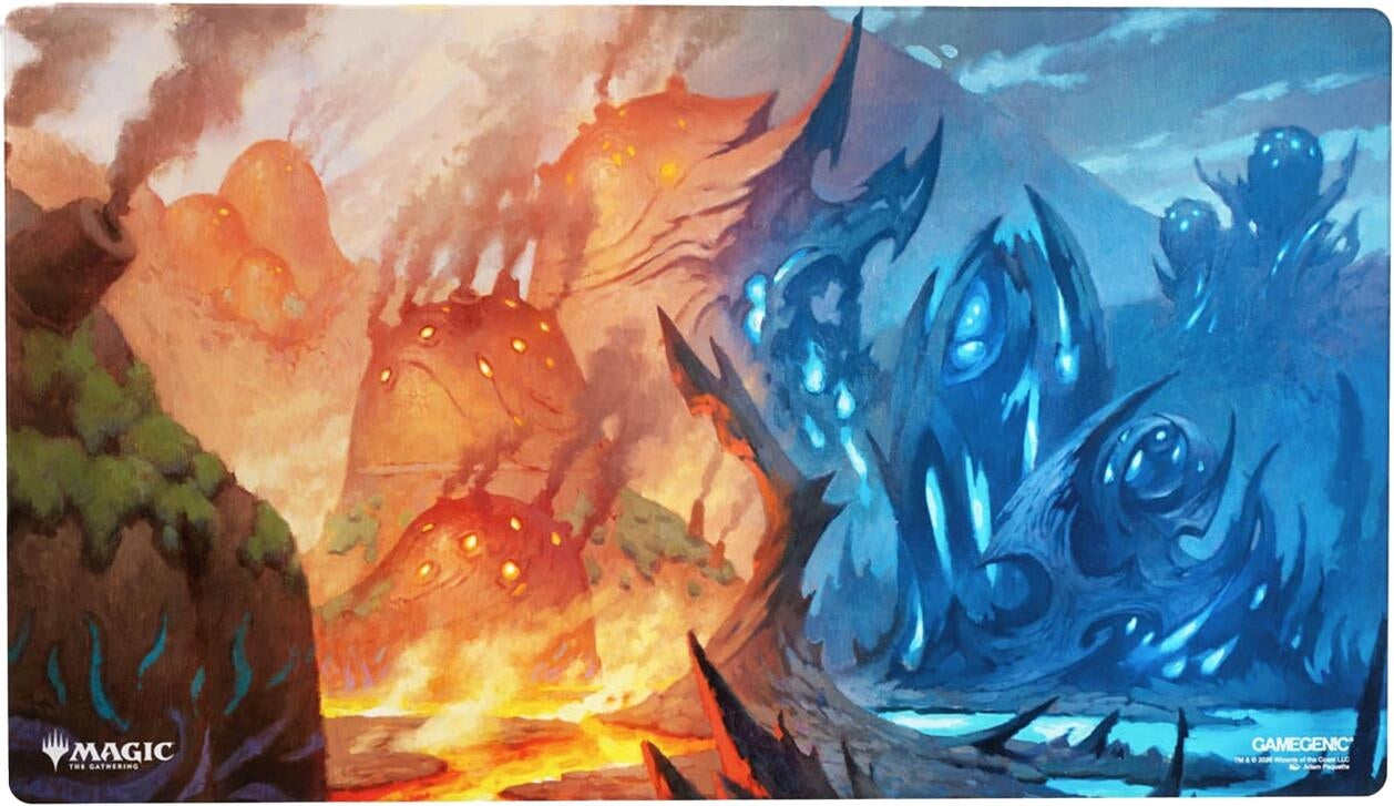 Image for Magic: The Gathering Lorwyn Eclipsed Shiny Playmat - Steam Vents - Playmats