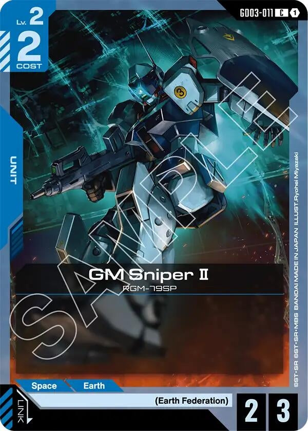 Image for GM Sniper II (GD03-011) (Steel Requiem) (GD03) - Gundam Card Game