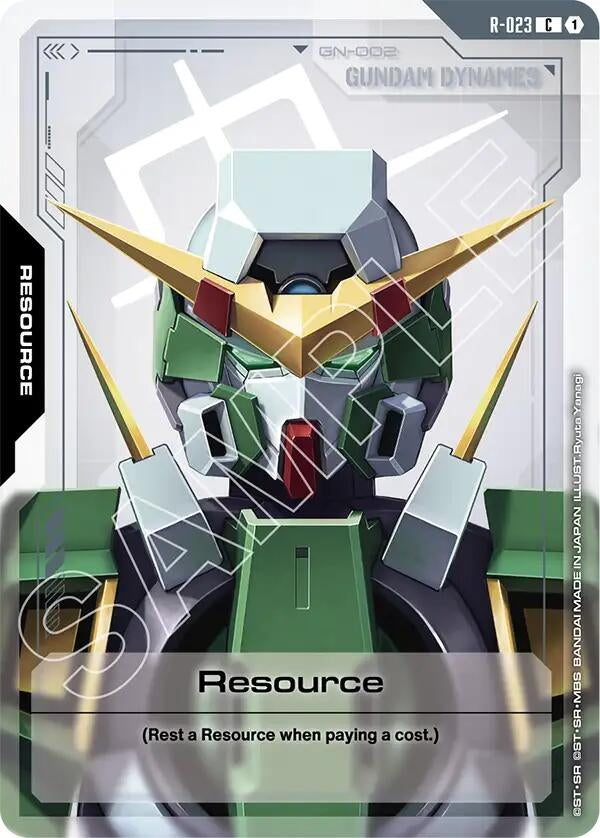 Image for Resource (R-023) (R-023) (Steel Requiem) (GD03) - Gundam Card Game