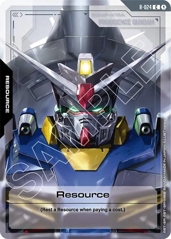 Image for Resource (R-024) (R-024) (Steel Requiem) (GD03) - Gundam Card Game