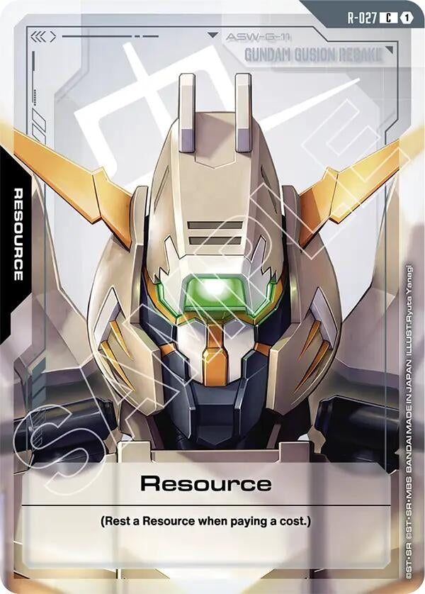 Image for Resource (R-027) (R-027) (Steel Requiem) (GD03) - Gundam Card Game