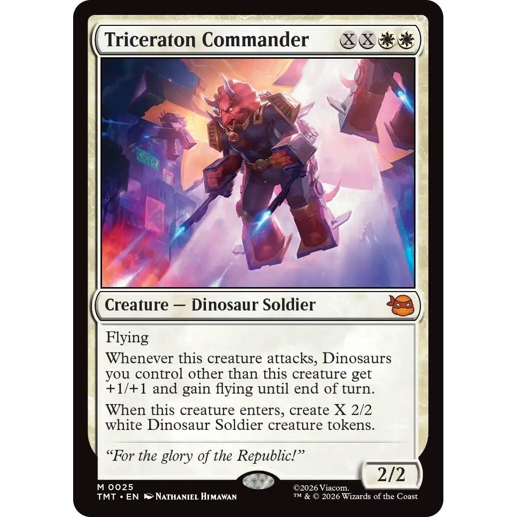 Image for Triceraton Commander (25) (Teenage Mutant Ninja Turtles) - Magic: The Gathering