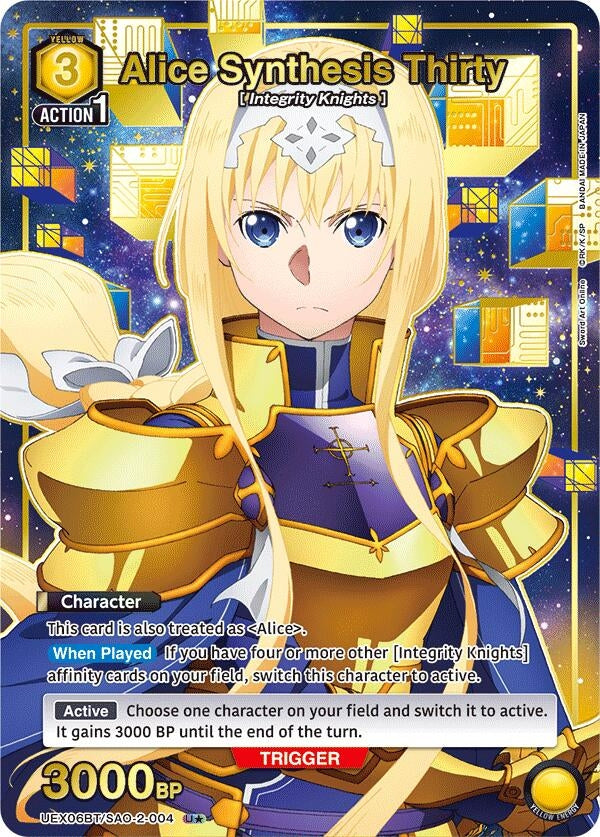 Image for Alice Synthesis Thirty (U*) (UEX06BT/SAO-2-004) (UEX06BT: Sword Art Online Vol.2) (UEX06BT) - Union Arena