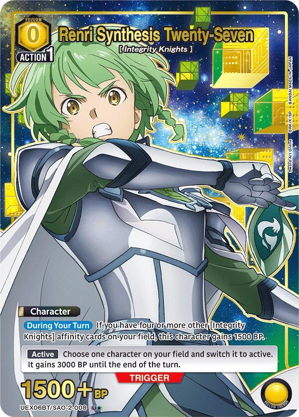 Image for Renri Synthesis Twenty-Seven (U*) (UEX06BT/SAO-2-008) (UEX06BT: Sword Art Online Vol.2) (UEX06BT) - Union Arena
