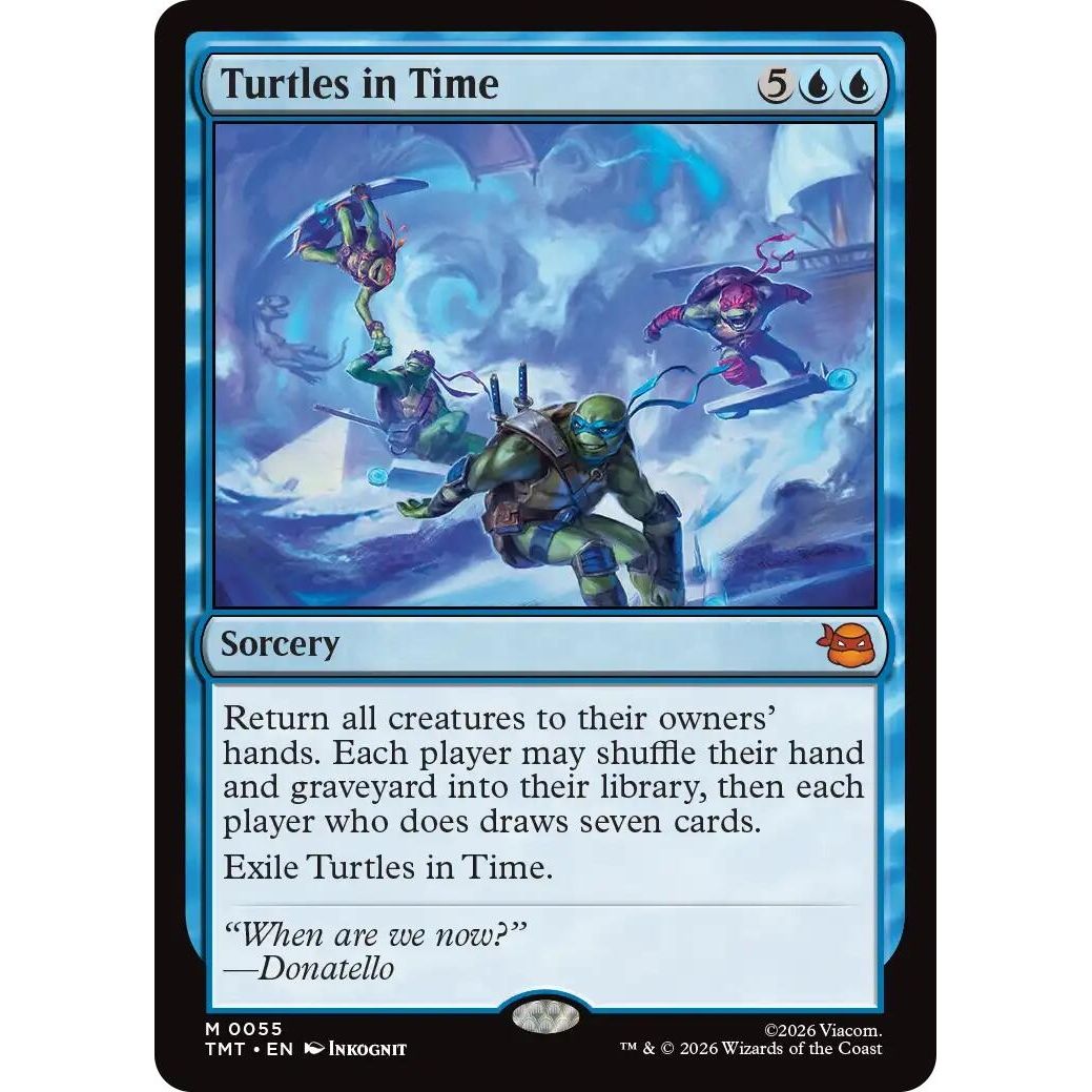 Image for Turtles in Time (55) (Teenage Mutant Ninja Turtles) - Magic: The Gathering