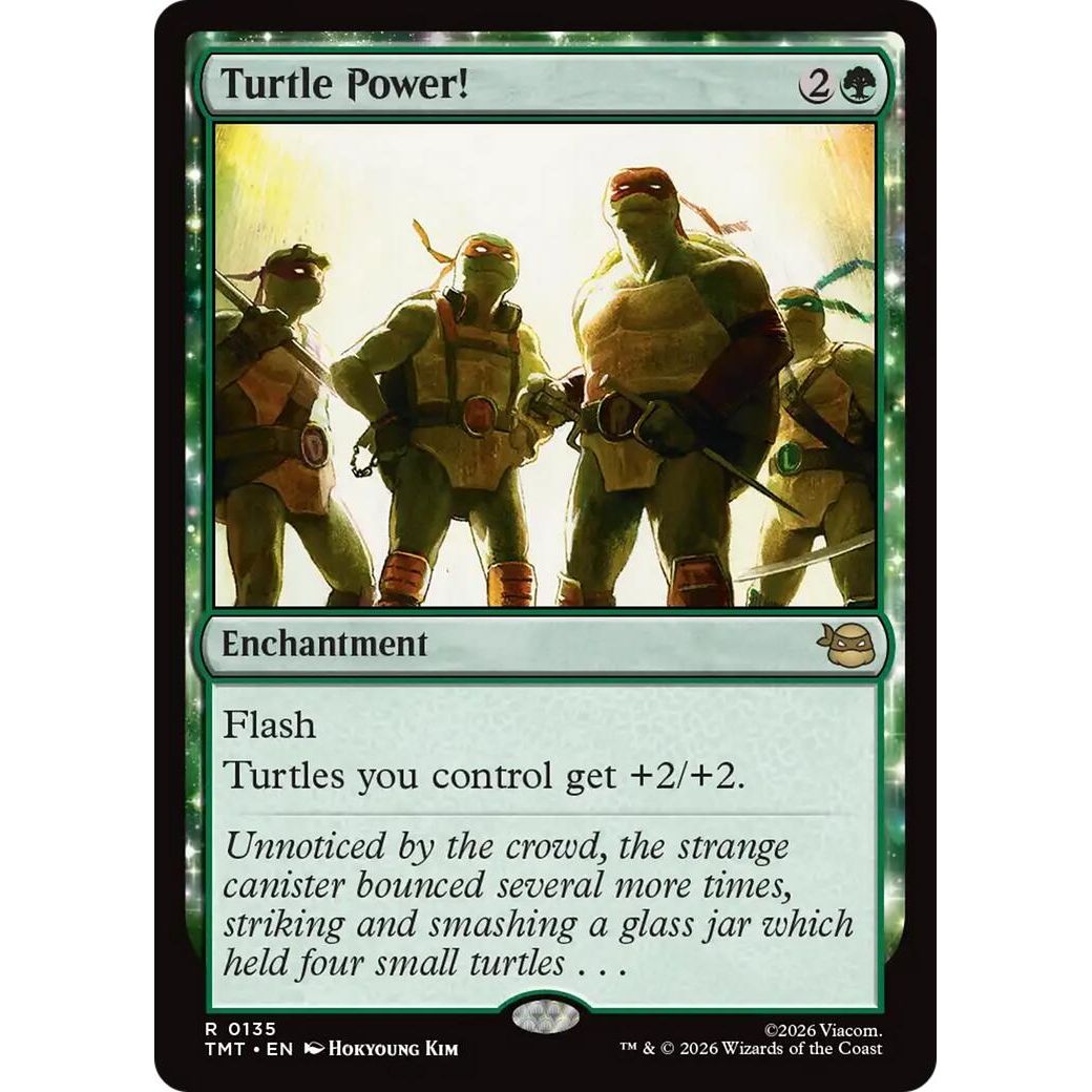Image for Turtle Power! (135) (Teenage Mutant Ninja Turtles) - Magic: The Gathering