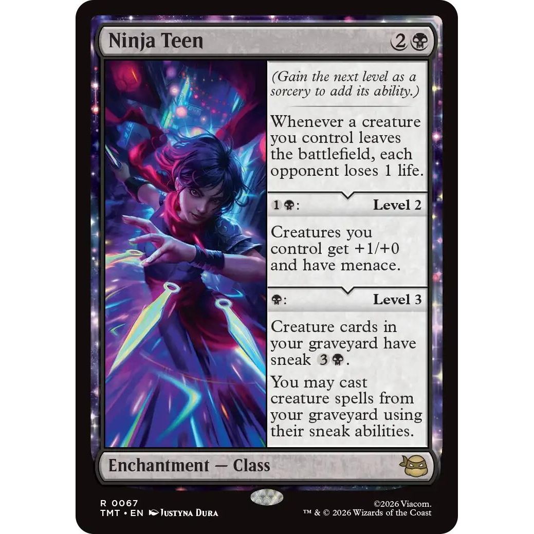 Image for Ninja Teen (67) (Teenage Mutant Ninja Turtles) - Magic: The Gathering