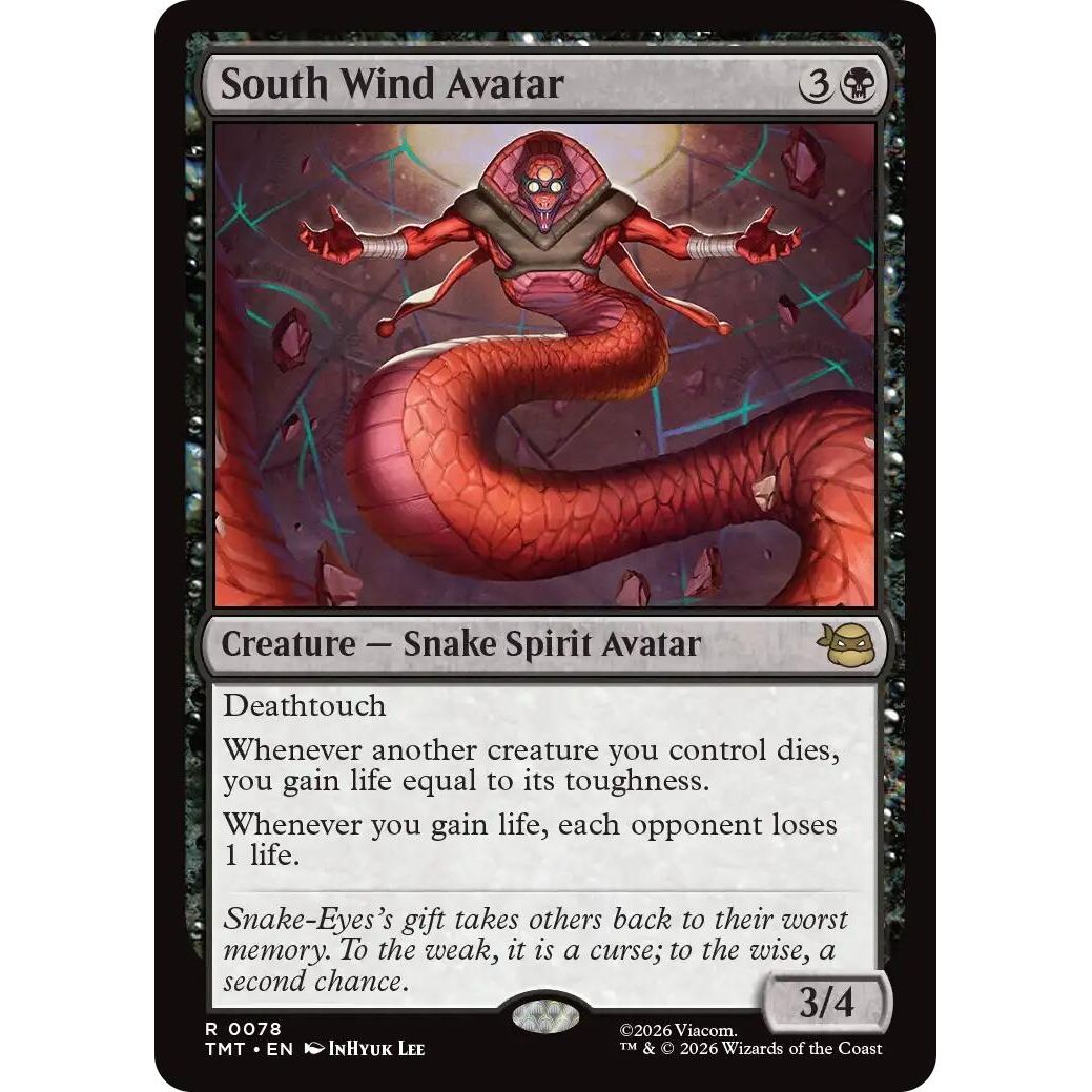 Image for South Wind Avatar (78) (Teenage Mutant Ninja Turtles) - Magic: The Gathering