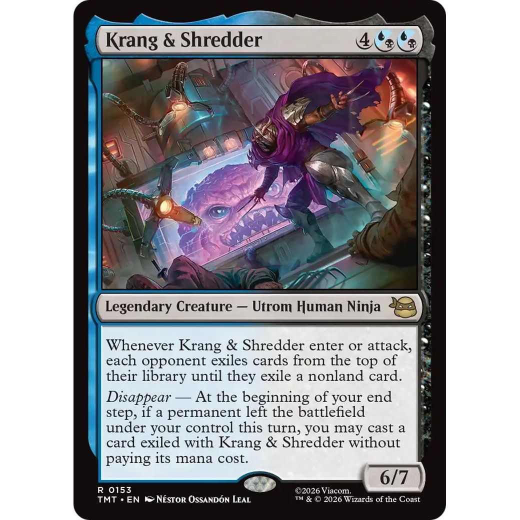 Image for Krang & Shredder (153) (Teenage Mutant Ninja Turtles) - Magic: The Gathering