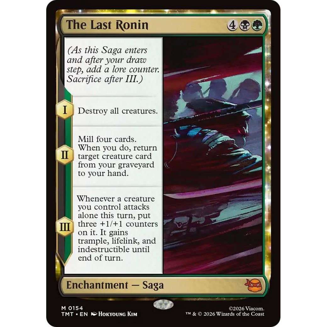 Image for The Last Ronin (154) (Teenage Mutant Ninja Turtles) - Magic: The Gathering