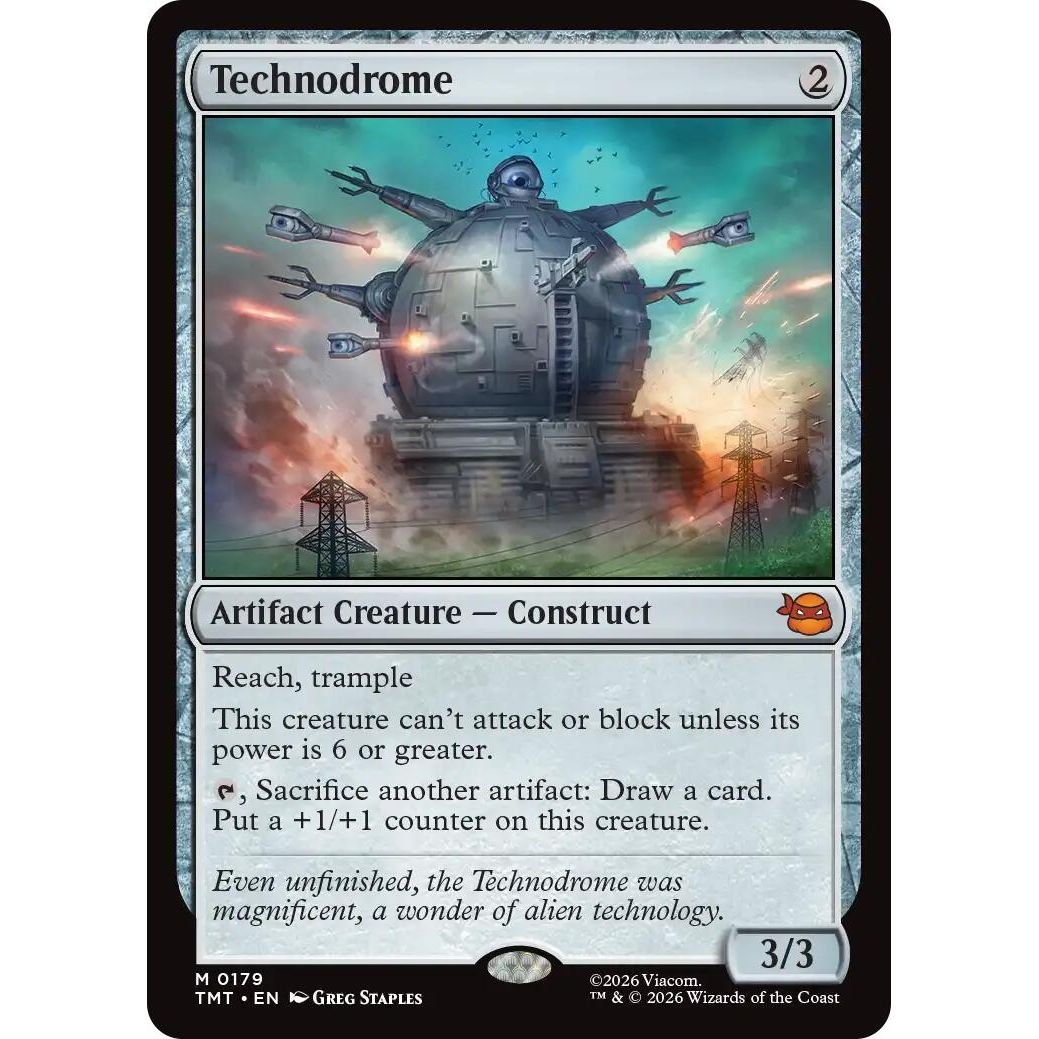 Image for Technodrome (179) (Teenage Mutant Ninja Turtles) - Magic: The Gathering