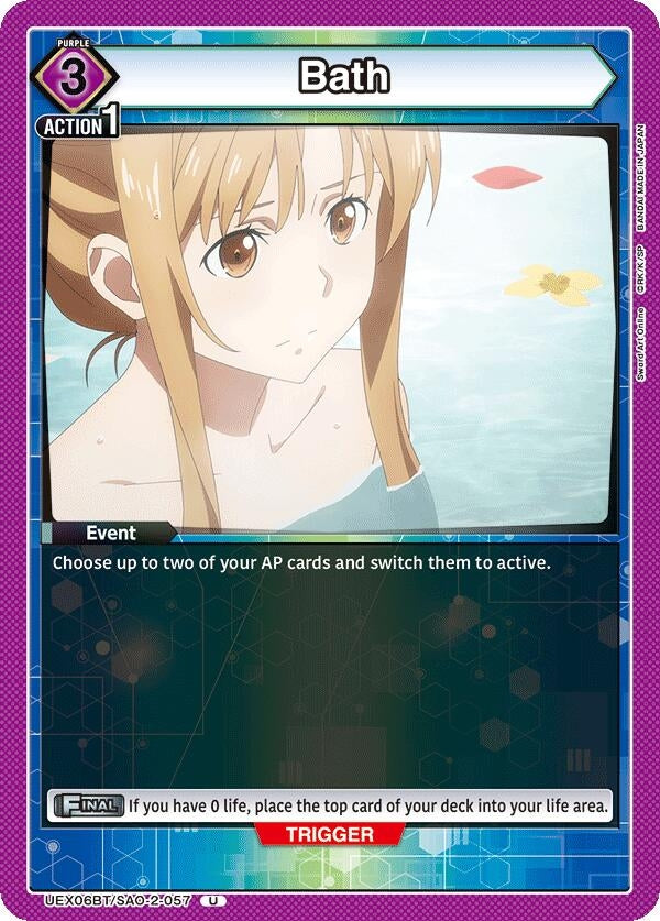Image for Bath (UEX06BT/SAO-2-057) (UEX06BT: Sword Art Online Vol.2) (UEX06BT) - Union Arena