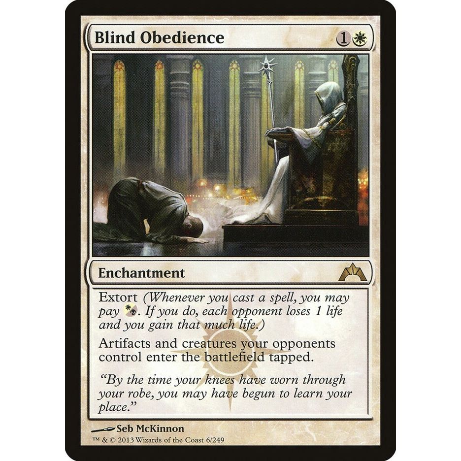 Blind Obedience (6) (Gatecrash) - PokeBox USA