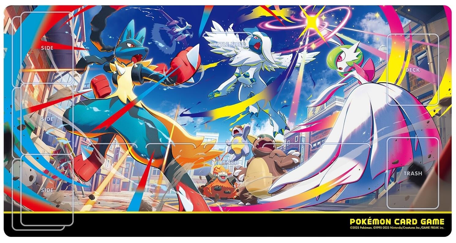 Image for Pokemon TCG: Pokemon Center Japan Exclusive Mega Evolution EX Playmat - Playmats