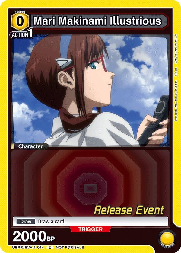 Image for Mari Makinami Illustrious (014) (UEPR/EVA-1-014) (UE15BT: Evangelion: New Theatrical Edition Release Event Cards) (UE15BT_RE) - Union Arena