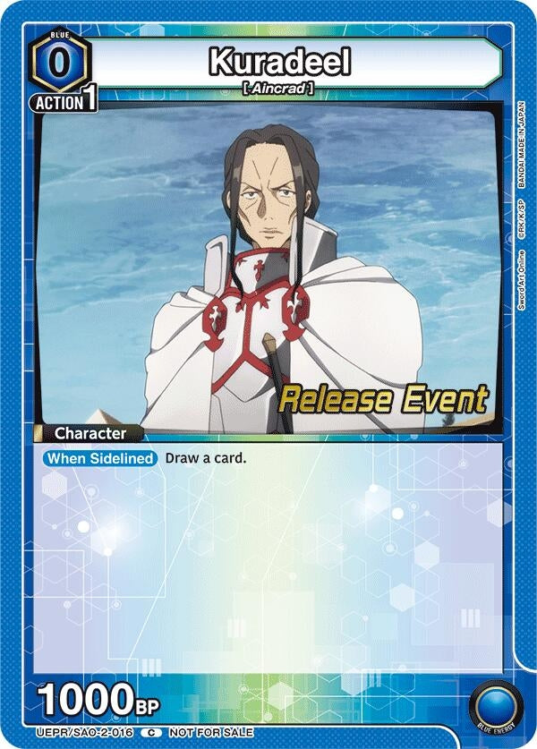 Image for Kuradeel (UEPR/SAO-2-016) (UEX06BT: Sword Art Online Vol.2 Release Event Cards) (UEX06BT_RE) - Union Arena
