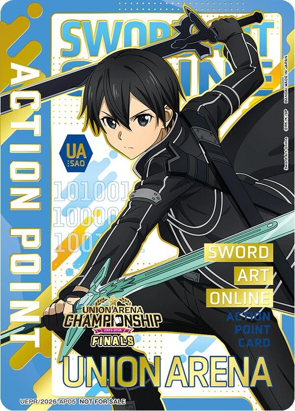 Image for Action Point Card (AP05) (25-26 Finals) (UEPR/2026-AP05) (Union Arena Promotion Cards) (UEPR) - Union Arena