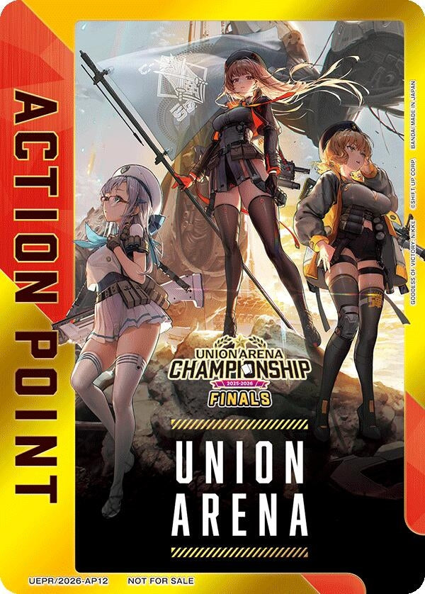 Image for Action Point Card (AP12) (25-26 Finals) (UEPR/2026-AP12) (Union Arena Promotion Cards) (UEPR) - Union Arena